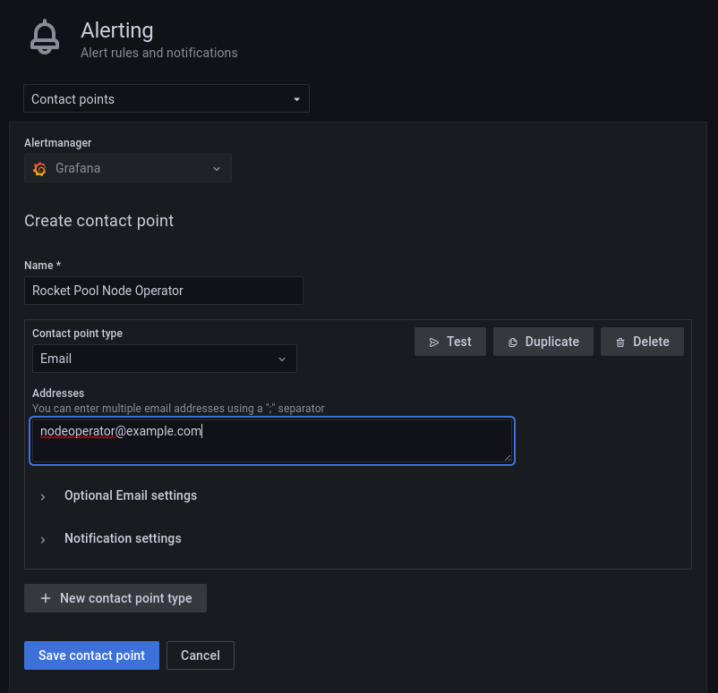 Setting up the Grafana Dashboard | Rocket Pool